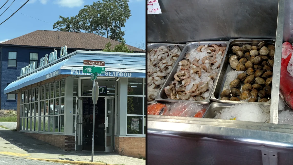 Casual seafood market with counter service.