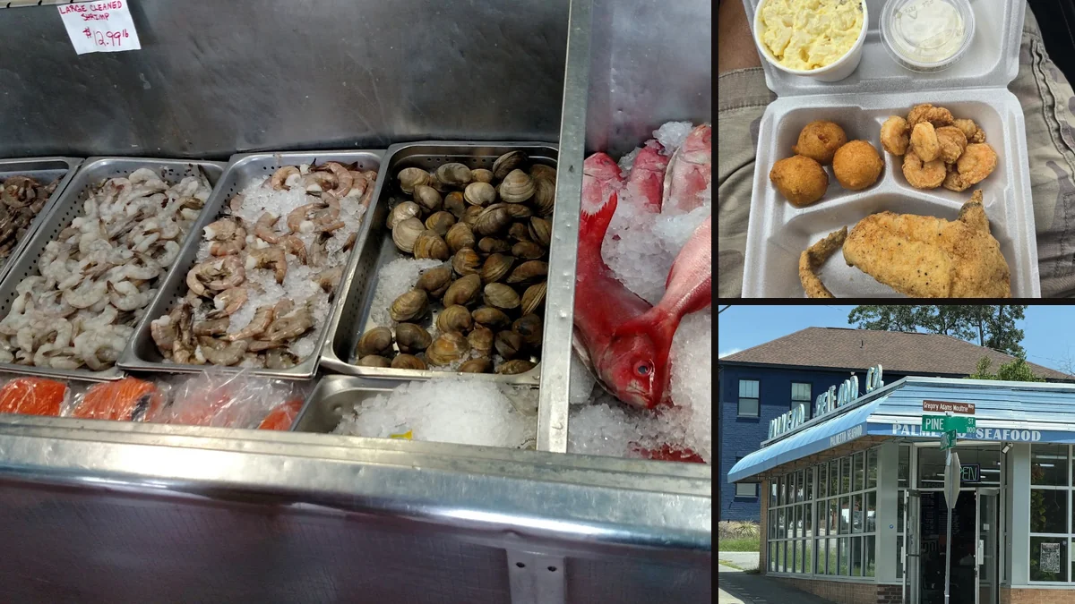 Casual seafood market with counter service.