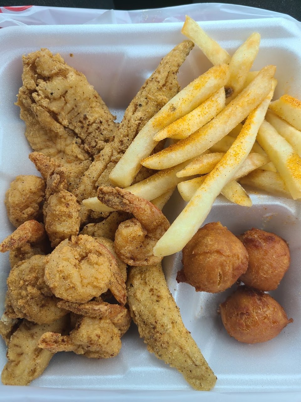 Fish Shrimp Scallops Clam Strips