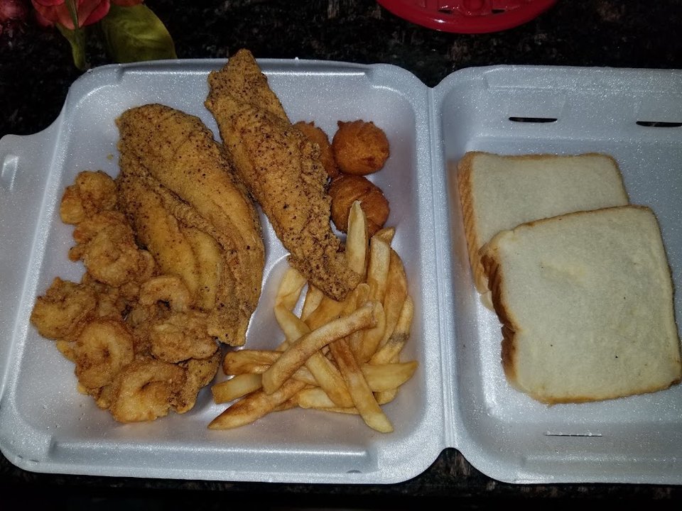 Fried Oysters & Hush Puppies